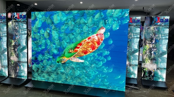 Π2 Διαφημιστική εσωτερική οθόνη LED ενοικίασης, πλήρης χρώματος, με τροφοδοσία Meanwell, 128mm X 64mm