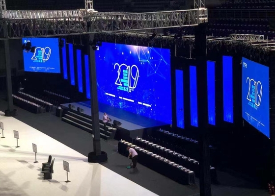 SMD2121 P5 Πλήρης χρώσης διαφήμιση LED Σκηνή αλουμινίου 1/32 σάρωση 3 χρόνια εγγύηση