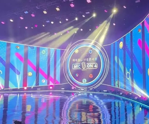 Εικόνα τοίχου Smd2121 σκηνή LED εξωτερική ενοικίαση οθόνη LED πινακίδα 3 χρόνια εγγύηση