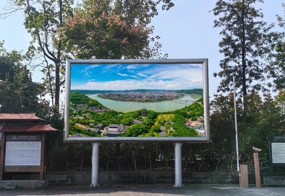 Εξωτερική οθόνη LED από αλουμίνιο για διαφήμιση