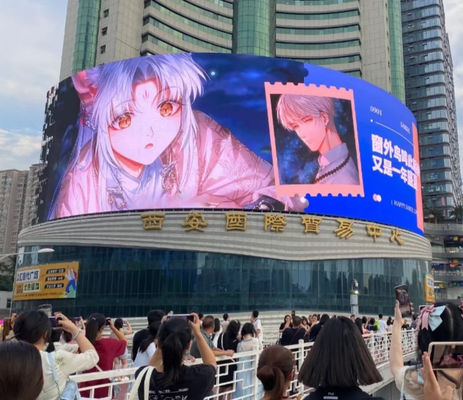 P10 Εξωτερικό πλήρες χρώμα LED χύτευσης αλουμινίου, 8500 νιτ, 3ετής εγγύηση