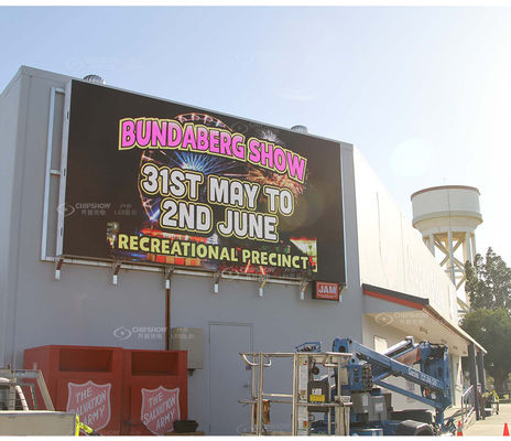 P10 Εξωτερική Έγχρωμη Οθόνη LED, Βήμα εικονοστοιχείων 10mm, IP65