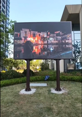 P4 Εξωτερική πλήρης χρώσης οθόνη LED ενοικίασης SMD2727 Μεγάλο μέγεθος Για νοσοκομεία / στάδια