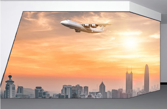 12ft επί 24ft Εξωτερικές LED πινακίδες P6 Μεγάλες διαφημιστικές LED πινακίδες πλήρους χρώματος