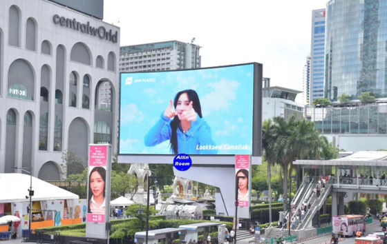 UL ISO2001 Πιστοποιημένη Ανερόφθαλμη Εξωτερική P10 RGB LED TV Εξωτερική οθόνη LED SD3528 p6