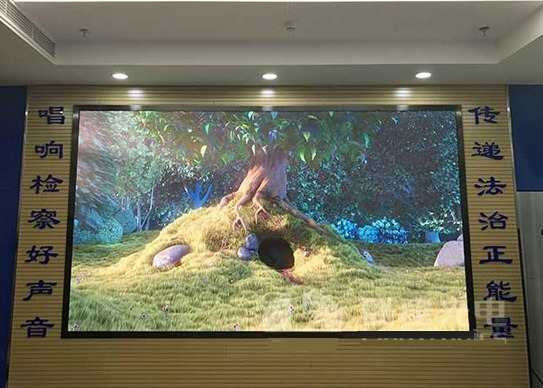 Ultra Slim Small Pitch P1.9 LED Video Wall Indoor LED Display 270420 Dots/M2 492x492mm Ηλεκτροειδής οθόνη