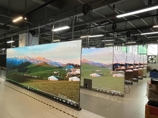HD εσωτερική πλήρης χρώσης LED ενοικιαζόμενη οθόνη 2500 CD/sqm με γωνία θέασης