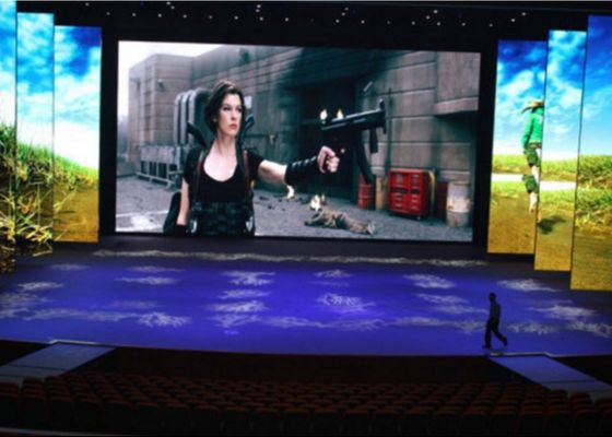 Εσωτερική πρόσβαση εμπρός και πίσω εύκολη συντήρηση πλήρης χρώσης οθόνη τοίχου βίντεο P4 LED