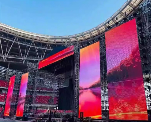 Επίσταρ Chip φωτισμένη οθόνη Pixel Pitch 8 LED βίντεο διαφημιστικές πινακίδες