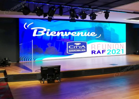 P6 SMD Οθόνη LED Εσωτερικού Χώρου Ενοικίασης 5000cd/m2 Φωτεινότητα