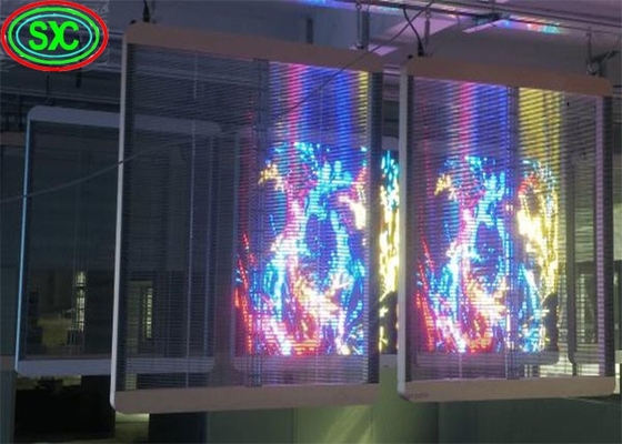 Εσωτερικός πλήρης χρώματος διαφανής οθόνη LED υψηλής φωτεινότητας ενοικίαση G3.91 - G7.8125