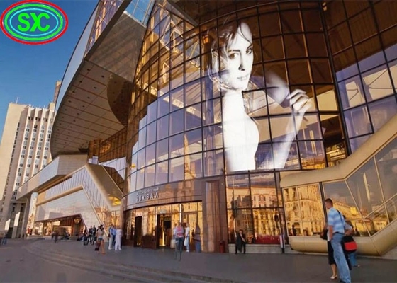 Εσωτερικός πλήρης χρώματος διαφανής οθόνη LED υψηλής φωτεινότητας ενοικίαση G3.91 - G7.8125