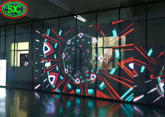 Διαφανής LED οθόνη υψηλής ορατότητας