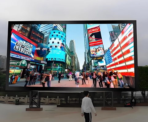 Πραγματικό Pixel 1R1G1B Score Led Billboard με και 860w/m2 Μέση κατανάλωση ενέργειας