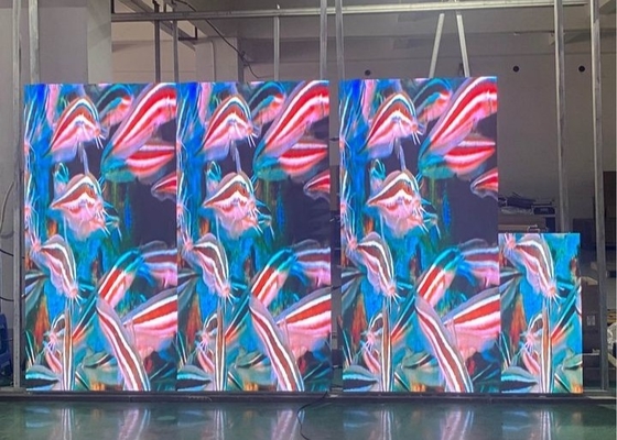 P4.81 Ανάλυση ενοικίαση HD LED οθόνη 250*250 Κέντρα και δρόμοι