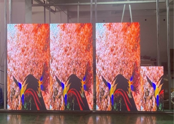 P4.81 Ανάλυση ενοικίαση HD LED οθόνη 250*250 Κέντρα και δρόμοι