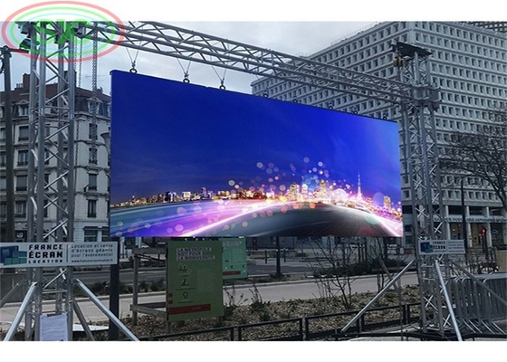 Π8 Εξωτερική οθόνη LED ενοικίαση Αδιάβροχη οθόνη SMD πλήρους χρώματος Ελέγχεται μέσω Wifi