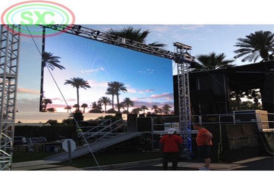 HD Indoor P6 Stage Background Events LED Rnetal Βίντεο Φωτογραφία LED