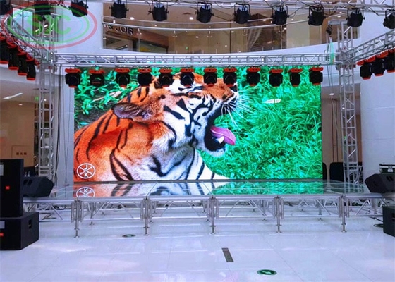HD Indoor P6 Stage Background Events LED Rnetal Βίντεο Φωτογραφία LED