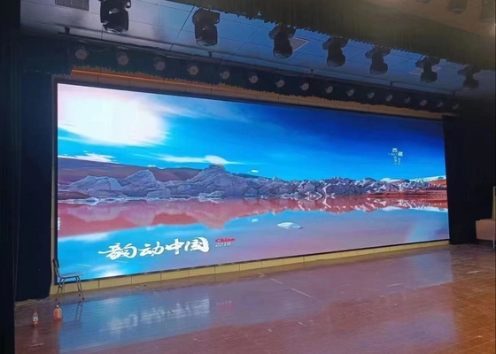 P6 Ενδοσωματικό πλήρες χρώμα LED χύτευσης αλουμινίου με ατσάλινο πλαίσιο και αληθινό Pixel SMD3528