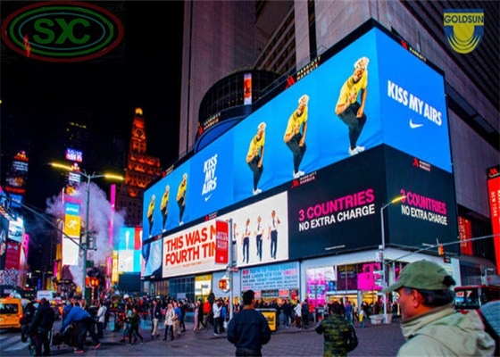 Ενοικίαση P8 HD εξωτερική διαφήμιση οθόνη LED οθόνη 32 * 16 ανάλυση