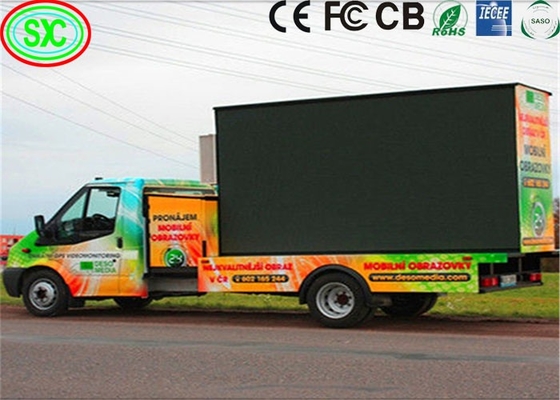 Canbest Outdoor Ready To Use Waterproof Seamless P4 Box Truck Led Billboard Roadshow Κινητή οθόνη οθόνης τοίχου LED σε φορτηγά