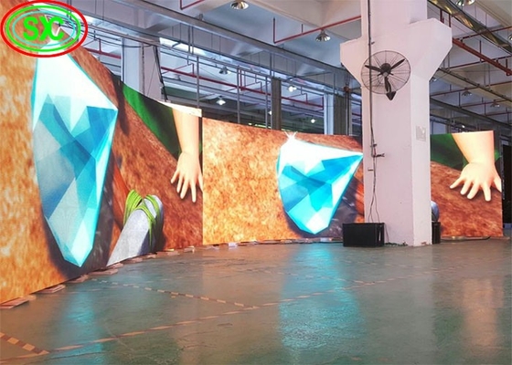 Αθόρυβος P3 P4 εσωτερική πλήρης χρώσης οθόνη LED ενοικίαση υψηλής φωτεινότητας οθόνη LED ενοικίαση