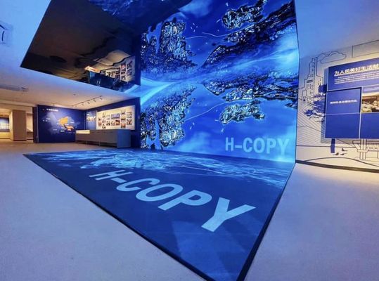 Οθόνη Δαπέδου Χορού RGB LED 4.81mm Pixel SMD3535 500x500mm