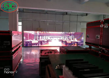 SMD3528 Εσωτερική πλήρης χρώσης οθόνη LED από αλουμίνιο, 2300 Cd/sqm, εγγύηση 3 ετών