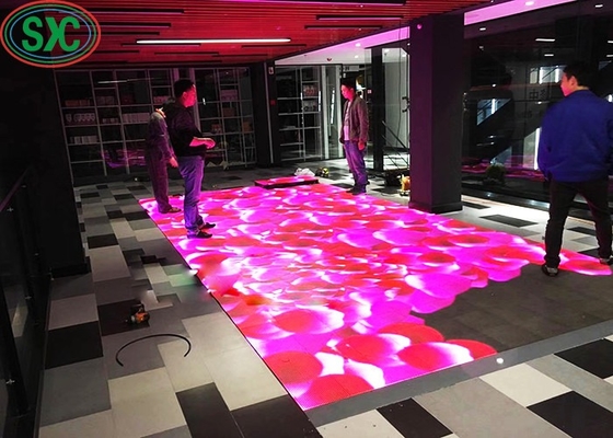 1R1G1B Εξωτερικό P6 IP65 LED Dance Floor 1/8 Scan Για διαφήμιση συναυλιών