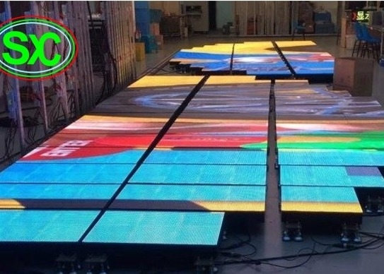 Εσωτερικός SMD3535 Sound Active Dj Led Disco Dance Floor Θερμός λευκός φακός