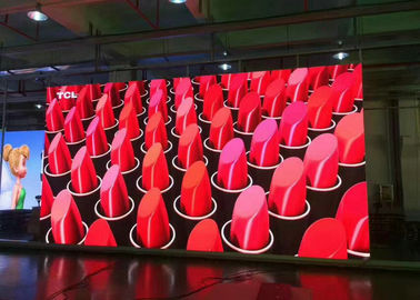 RGB Full Color LED Billboard P8 Εξωτερική οθόνη IP65 Υπερδιαφανές υλικό σιδερένιας ντουλάπας