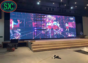 HD P4 εσωτερική πλήρης χρωματική οθόνη LED Χρήση στερεώματος σιδήρου και χάλυβα