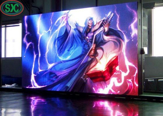 COB P2.5Εκκλεισμένη οθόνη LED από αλουμίνιο 40000 σημεία/τ.μ.