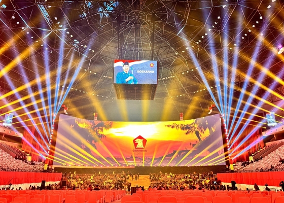 Εσωτερική οθόνη SMD Full Color HD P4.81 Stage Led Rental Screen για τοίχους βίντεο συναυλιών
