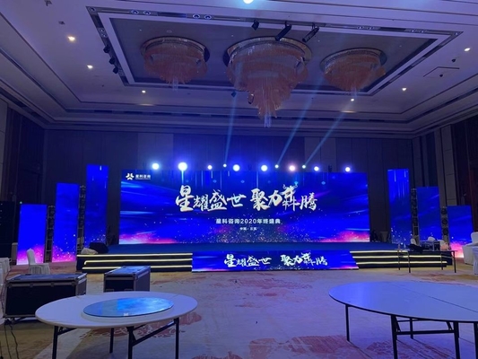 Εξωτερική οθόνη LED Die-Cast Aluminum P8 Large HD Stage για ενοικίαση για συναυλίες COB P0.9