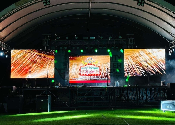 HD Ultra Slim Front Service Indoor Led Display ενοικίαση οθόνης πλήρους χρώματος υψηλό ποσοστό ανανέωσης