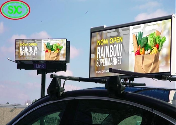 Λειτουργία κειμένου υψηλής ανάλυσης LED Sign Display για αυτοκίνητα με ανάλυση 192*64 κουκκίδων Πρότυπο CE/ROHS/FCC/ISO2001