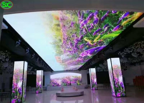 Ενοικίαση HD Εσωτερικού/Εξωτερικού LED Drapery Displays, Ευέλικτοι Τοίχοι Βίντεο LED COB P1.5