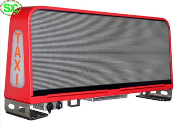 P5 στεγανοποιήστε οδηγημένη οθόνη επίδειξης ταξί επίδειξης σημαδιών των ψηφιακών αυτοκινήτων οδηγήσεων στεγών τοπ την αυτοκίνητο