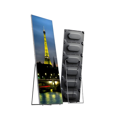 HD LED αφίσα οθόνη P2.5 πλήρες χρώμα πάτωμα στέκεται διαφήμιση 1/16 τοίχος σάρωση