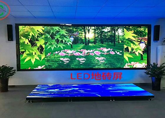 Εσωτερική εξωτερική 4.81mm LED οθόνη χορού 500x1000mm ντουλάπι πλήρες χρώμα
