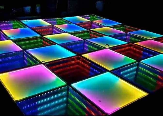 Π4.81 LED χορευτικό πάτωμα Γάμος χορευτικό πάτωμα για εκδήλωση 3D μαγνήτης LED πλήρη χρωματικά πάνελ