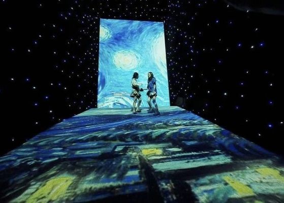 Οθόνη Δαπέδου Χορού RGB LED 4.81mm Pixel SMD3535 500x500mm