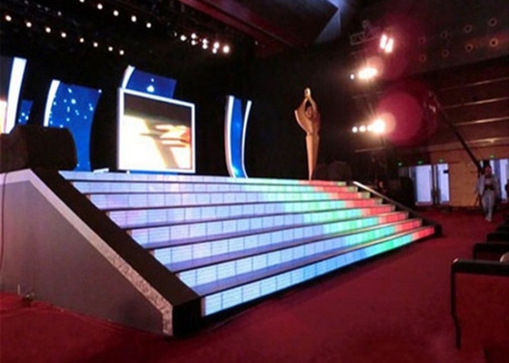 Κίνα SMD3535 Sound Active Dj Led Disco Dance Floor Θερματικές λευκές ακτίνες