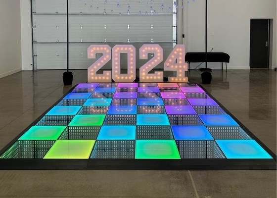 Πλήρο χρώμα P10 LED φωτισμός χώρου χορού 320 * 160mm Μονάδα Αλουμινίου 1/4 Scan IP65 Αδιάβροχο