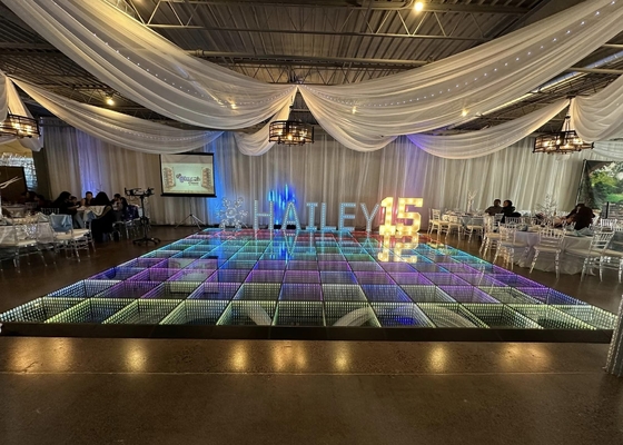 IP65 P6 LED DJ Stage Dance Floor Αδιάβροχο ηλεκτρικό ντουλάπι LSN Σύστημα