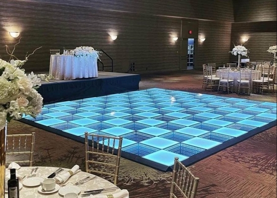 HD ενοικίαση κουτί LED dance floor P4.81 Stage εξοπλισμός Pixel ασύρματο αλουμίνιο