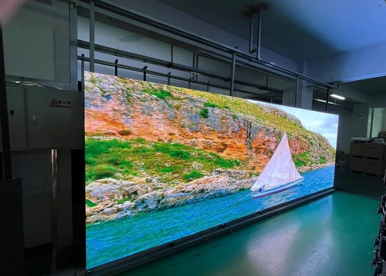 Προσαρμόσιμη ενοικίαση εσωτερική οθόνη LED SMD 1/30 Scan NOVA Σύστημα P1.667 IP34 ανθεκτικό στο νερό