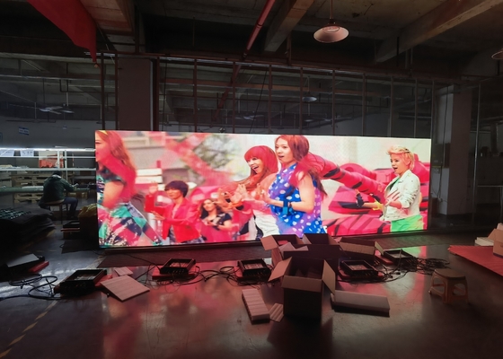 HD Full Color SMD LED Screen Indoor P5 1/16 Τρόπος σάρωσης Κατάλληλος για διαφημιστικές αφίσες